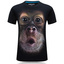 Load image into Gallery viewer, Monkey-Lion 3D Digital Printed T shirt