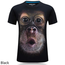 Load image into Gallery viewer, Monkey-Lion 3D Digital Printed T shirt