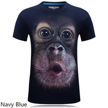 Load image into Gallery viewer, Monkey-Lion 3D Digital Printed T shirt
