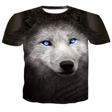 Load image into Gallery viewer, Wolf 3D Print T-Shirt