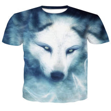 Load image into Gallery viewer, Wolf 3D Print T-Shirt