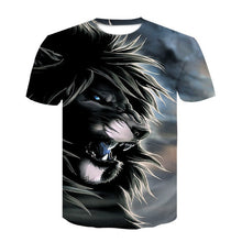Load image into Gallery viewer, 3D Print Lightning lion Cool T-shirt Men/Women