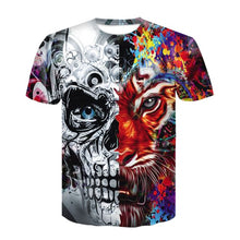 Load image into Gallery viewer, 3D Print Lightning lion Cool T-shirt Men/Women