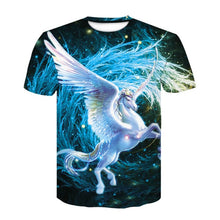 Load image into Gallery viewer, 3D Print Lightning lion Cool T-shirt Men/Women