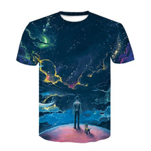 Load image into Gallery viewer, Beautiful Flowers Print T-shirt