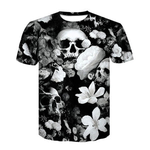 Skull T Shirt Halloween