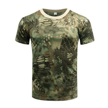 Load image into Gallery viewer, Summer Military Camouflage Men T-shirt
