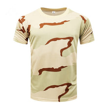 Load image into Gallery viewer, Summer Military Camouflage Men T-shirt