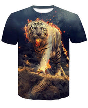 Load image into Gallery viewer, under the moonlight Wolf men's t-shirt