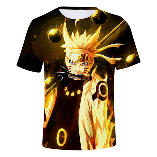 Aikooki 3D Naruto T-shirt Men/women