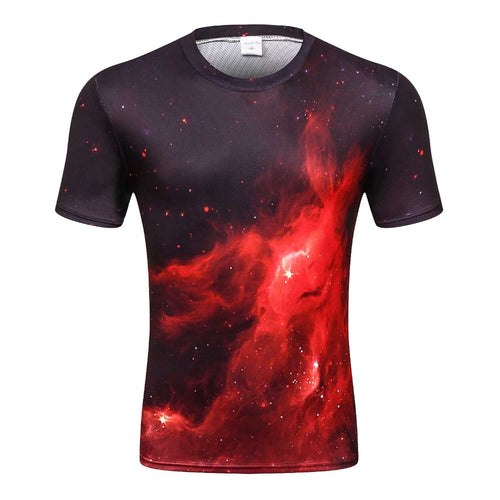 Space Galaxy T-shirt For Men