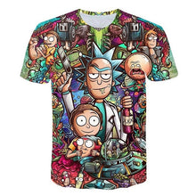 Load image into Gallery viewer, Rick and Morty By Jm2  3D T-Shirt