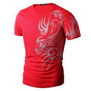 Dragon Print Tatoo T-Shirt