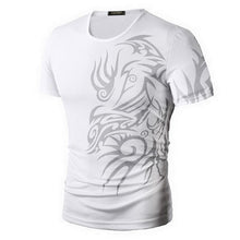 Load image into Gallery viewer, Dragon Print Tatoo T-Shirt