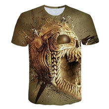 Load image into Gallery viewer, Wolf 3D Print T-Shirt Men