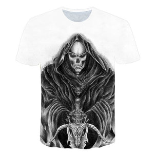Wolf 3D Print T-Shirt Men
