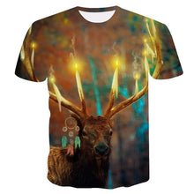 Load image into Gallery viewer, Dinosaur  Printed T-shirt Men