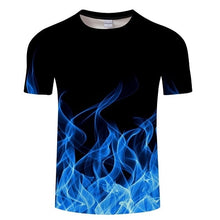 Load image into Gallery viewer, Blue 3D T-shirt