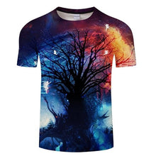 Load image into Gallery viewer, Blue 3D T-shirt