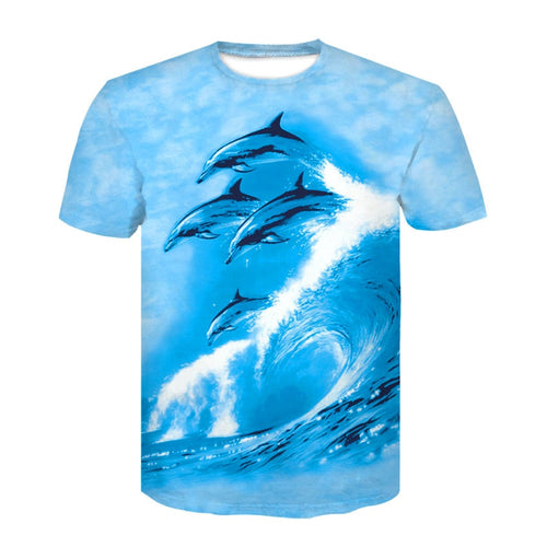 3d print dolphins t-shirt