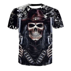 Skull 3D Tshirts