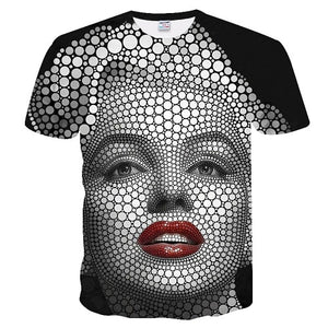 Masked 3D T shirt