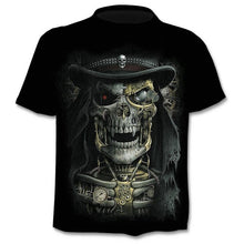 Load image into Gallery viewer, New Funny Skull 3d T-Shirt