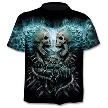 Load image into Gallery viewer, New Funny Skull 3d T-Shirt