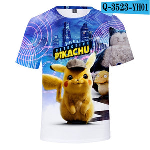 Pikachu 3D T-shirt