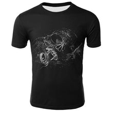 Load image into Gallery viewer, Summer Skull Short Sleeve T-shirt