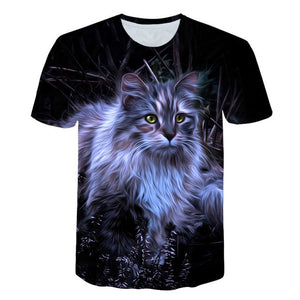 Cat Printed t-shirt