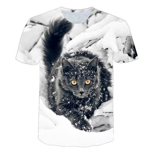 Cat Printed t-shirt