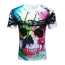 Load image into Gallery viewer, Skull 3D T-shirt